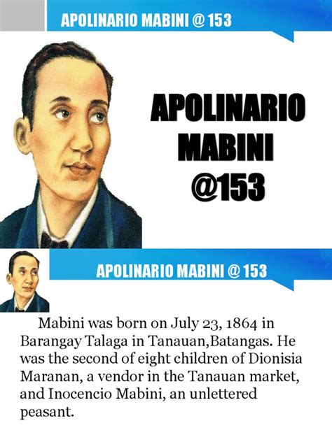 apolinario mabini title